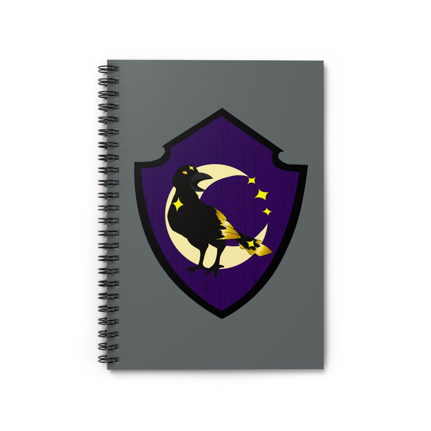 The Gilded Crow Spiral Notebook