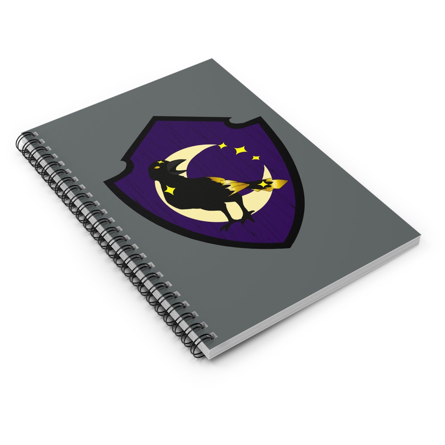 The Gilded Crow Spiral Notebook