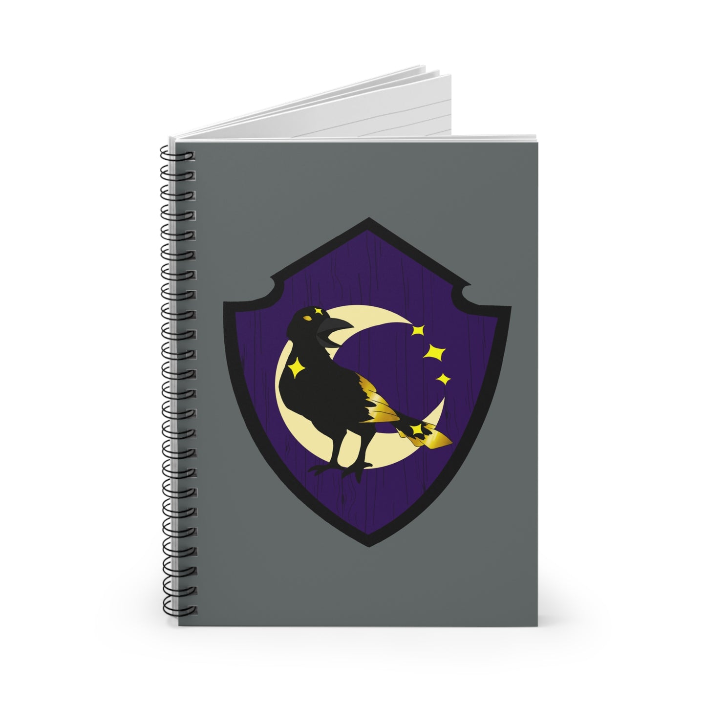 The Gilded Crow Spiral Notebook
