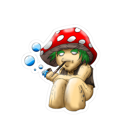 Ol' Fungal Fingers Chibi Kiss-Cut Sticker